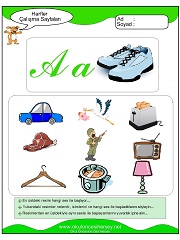 A Sesi Çalışma Sayfaları